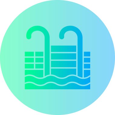 Modern bir simgenin vektör illüstrasyonu