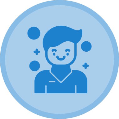 Vektör Adam Simgesi illüstrasyonu