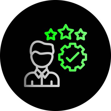 seo modern simgesinin vektör illüstrasyonu