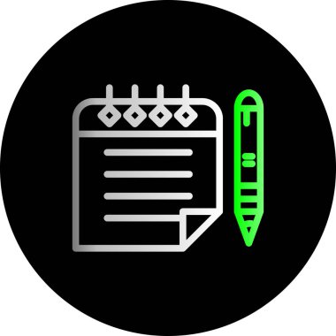 vektör Takvimi Simgesi illüstrasyonu