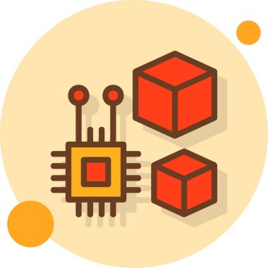 Modern b 'nin vektör gösterimi işlemci simgesinden yoksun