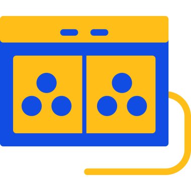 Modern b 'nin vektör illüstrasyonu eksik simgesi