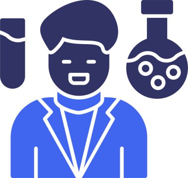 Kimyasal simge, vektör illüstrasyonu