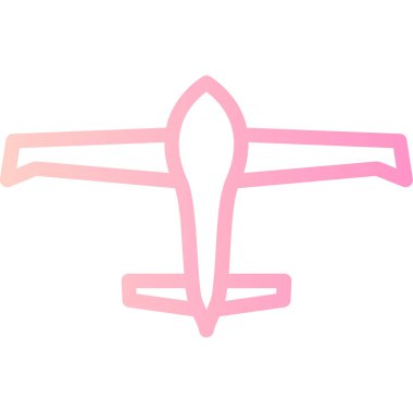 Planör. Web simgesi basit illüstrasyon