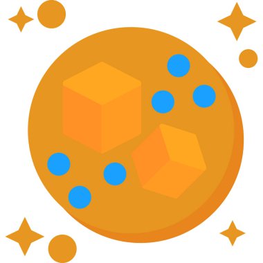 uzay yıldızları astronomi simgesi