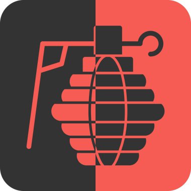 Askeri simgenin vektör illüstrasyonu