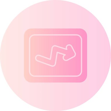 İnsan simgesinin vektör illüstrasyonu