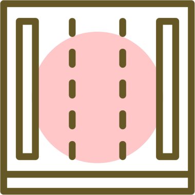 Modern b 'nin vektör illüstrasyonu eksik simgesi