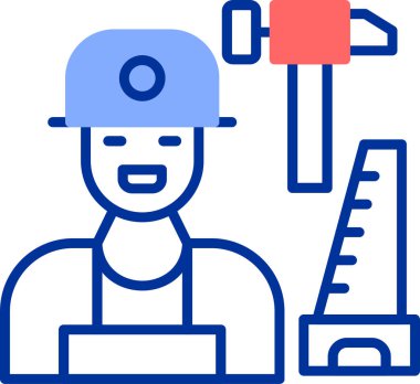 İnşaat işçilerinin miğfer ikonu - hobi - eşyalar kategorisinde