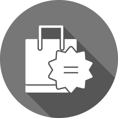 Alışveriş. Web simgesi basit illüstrasyon