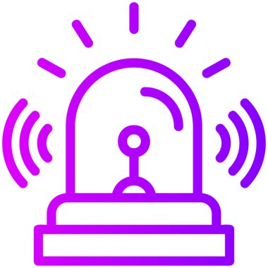 Kablosuz. Web simgesi basit illüstrasyon