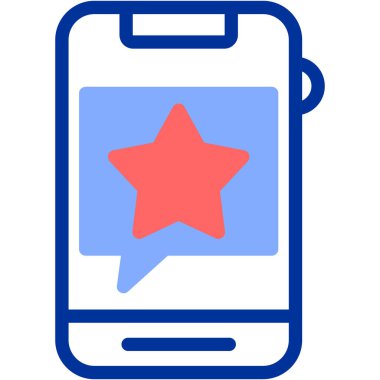 - Telefon. Web simgesi basit illüstrasyon