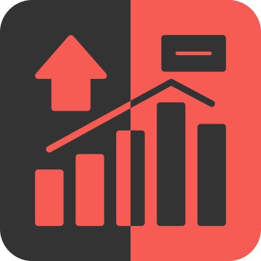 analitik grafik grafik simgesi - taslak biçimi
