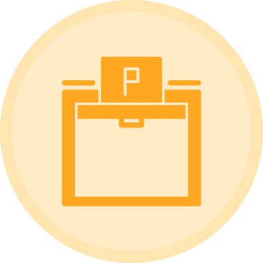 Dosya. Web simgesi basit illüstrasyon