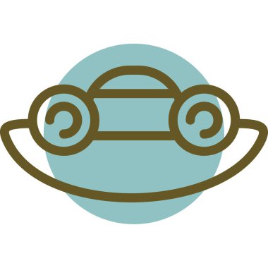 ufo. Web simgesi basit illüstrasyon