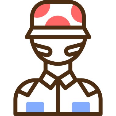 şapka takan avatar işçisi