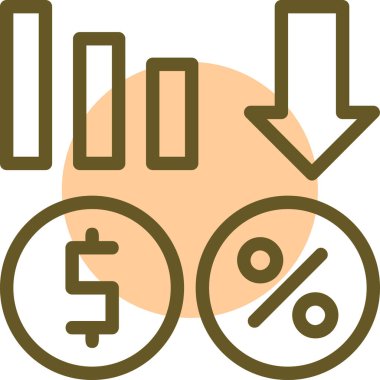 İş simgesinin vektör illüstrasyonu