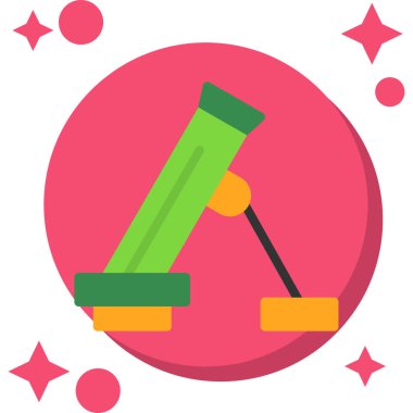 Modern bir okul simgesinin vektör illüstrasyonu