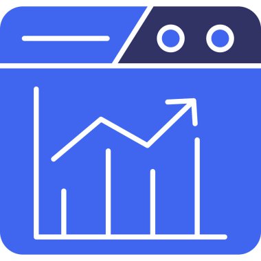 seo modern simgesinin vektör illüstrasyonu