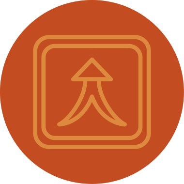 Çin burcu işaret simgesi modaya uygun arka plan grubunda