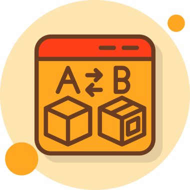 kutu simgesi doldurulmuş ana hatlar biçiminde