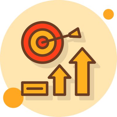 ok yönü hedef simgesi