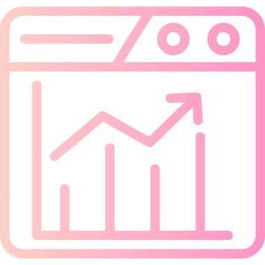 seo modern simgesinin vektör illüstrasyonu