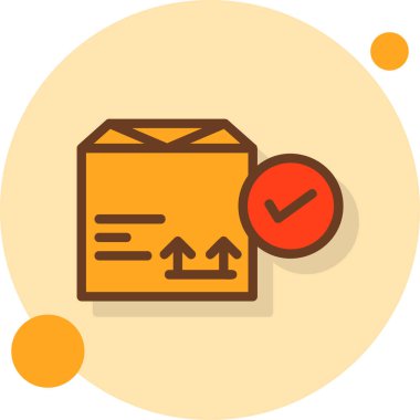 Belge. Web simgesi basit illüstrasyon