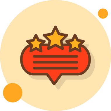 Rozet rozet simgesi düz stil