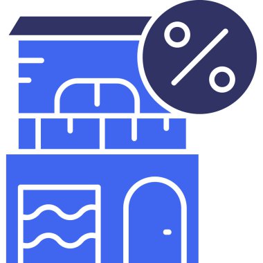 Alışveriş simgesi, basit vektör tasarımı