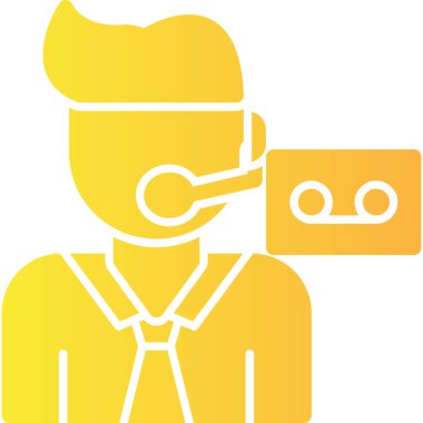 Yüzü ve maskesi olan robotun vektör simgesi