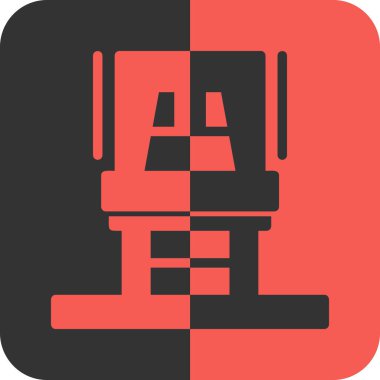 Modern eğitim ikonunun vektör illüstrasyonu