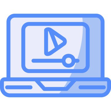 video simgesi. özet çizimi