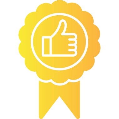 Gibi. Web simgesi basit illüstrasyon