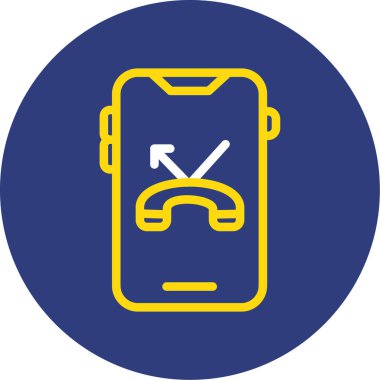 Smartphone Simgesi, vektör illüstrasyonu