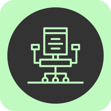 seo modern simgesinin vektör illüstrasyonu