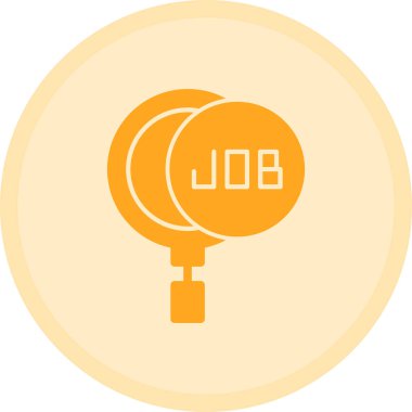 Arama simgesi, vektör illüstrasyonu