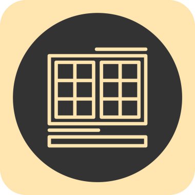 Moda biçimi izole edilmiş arkaplan simgesi