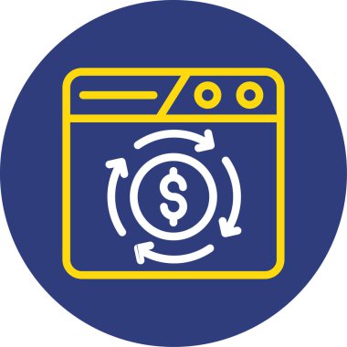 seo modern simgesinin vektör illüstrasyonu