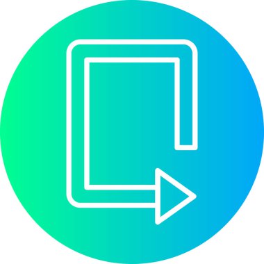 Ok simgesi simgesi tasarımı