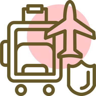 Bir düzlemin vektör illüstrasyonu