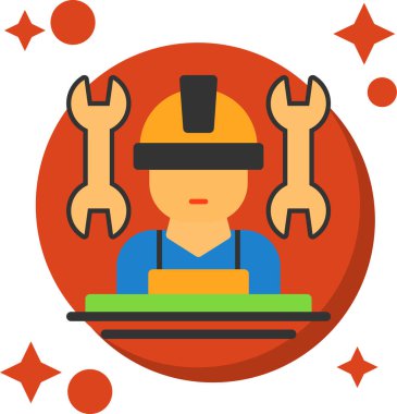 işçi miğferi simgesi