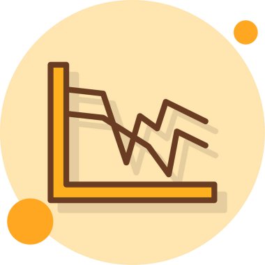 iş grafiği vektör illüstrasyonu