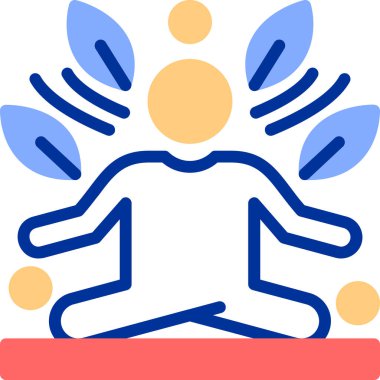 Meditasyon yoga simgesi
