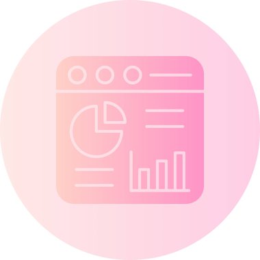 Modern bir simgenin vektör illüstrasyonu