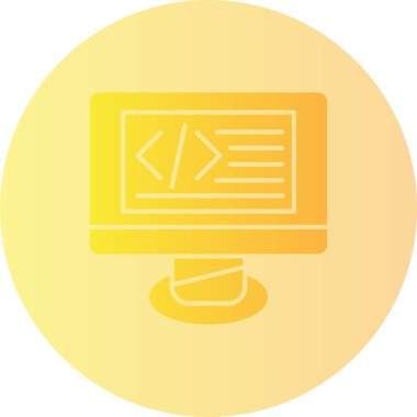 web simgesi, dizüstü bilgisayar vektör illüstrasyon