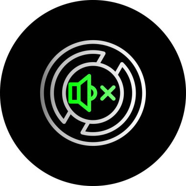 Modern bir simgenin vektör illüstrasyonu