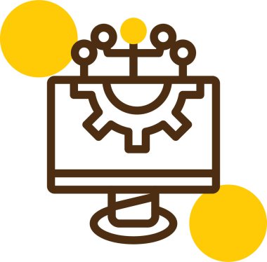 seo modern simgesinin vektör illüstrasyonu