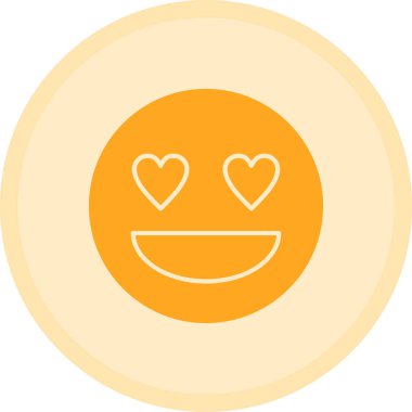 Kalp ikonu vektör illüstrasyonu