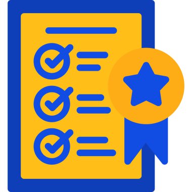 Belge. Web simgesi basit tasarım